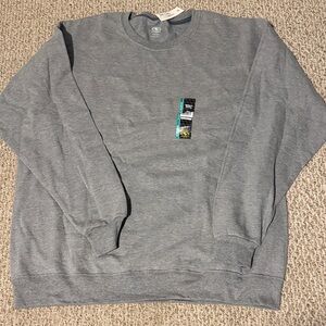 Athletic Works Men's Crewneck Gray Sweater